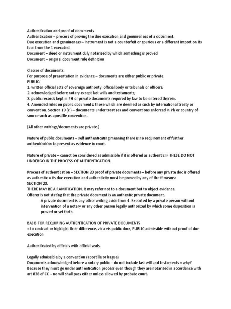 Document Authentication Explained | PDF | Notary Public | Evidence