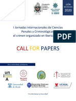 Convocatoria Call For Papers 1JICPC UNAN-Leon-2020