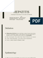 Hepatitis: Pembimbing: Prof. Djoko Santoso, DR., PH.D, SP - PD. K-GH. FINASIM Oleh
