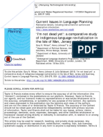 A Comparative Study of Language Revitalization