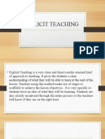 Inset Explisit Teaching