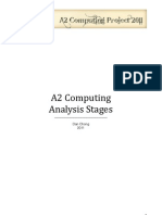 A2 Computing Analysis Stages: - Dan Chong 2011