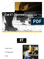 Customer Cat ET Overview - Updated 2018