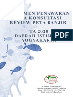 Dokumen Penawaran Jasa Konsultasi Review Peta Banjir TA 2020