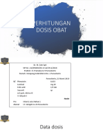 Perhitungan Dosis Obat