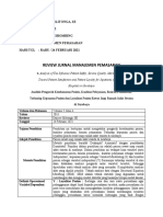 Review Jurnal Manajemen Pemasaran