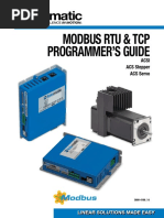 Modbus Rtu & TCP Programmer'S Guide: Acsi Acs Stepper Acs Servo