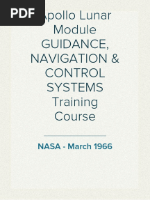 NASA Apollo's Lunar Excursion Module - Guidance, Navigation & Control Systems