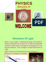 Refraction of Light: Laws, Index, Prism, Total Internal Reflection