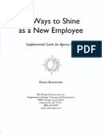30.ways To Shine As A New Employee