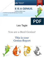 The Four Geniuses Genius Test Report