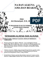 KO4 - Alkena Dan Alkuna (Tata Nama Dan Reaksi)