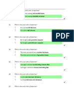 Answer Key - Adjectives Order Exercise