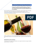 Ragam Manfaat Wine Dan Risikonya Bagi Kesehatan