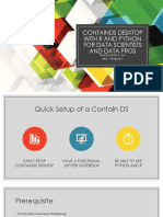 ContainDS Desktop With R and Python