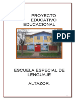 Proyecto Educativo 15818