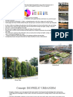 Reducing pollution and increasing green spaces through biophilic urbanism