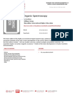 Organic Spectroscopy: 3rd Edition