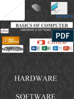 Basics of Computer: Hardware & Software