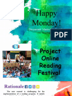 Project Online Reading Festival - Change Font