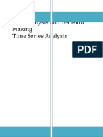 Data Analysis and Decision Making Time Series Analysis