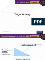 Trigonometry - Essential Mathematics for Cambridge IGCSE Extended 