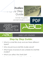 Shelf Life Studies:: A Step by Step Guide