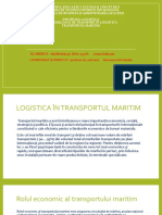 transportul maritim in logistica