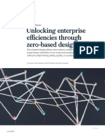Unlocking Enterprise Efficiencies Through Zero-Based Design