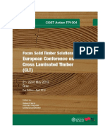 UE 0 Tech COST Action FP 1004 Focus Solid Timber Solutions CLT