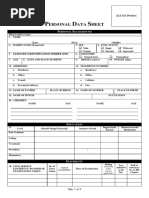 Ersonal ATA Heet: Jbcform No. 1 2x2 I.D. Picture