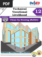 Technical Vocational Livelihood: Clean-Up Drawing (Rabbit)