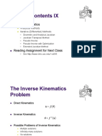 Inverse Kinematics Solutions With Extend