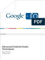 Android Audio Techniques