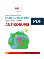 Modul Latsar CPNS - Agenda 2 - Antikorupsi (Baru Revisi)