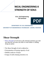 Lec #21 Shear Strenght of Soil-I