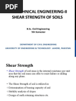 Lec #21 Shear Strenght of Soil-I