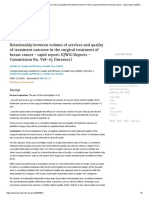 Relationship between volume of services and quality of treatment outcome in the surgical treatment of breast cancer - rapid report_ IQWiG Reports – Commission No. V18-05 [Internet] - PubMed_Articol 20