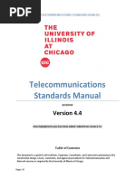 Telecom Standards Manual