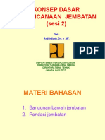 Konsep Dasar Perencanaan Jembatan (Sesi 2)