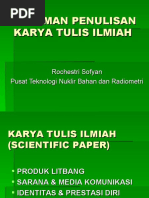Download pedoman penulisan karya tulis ilmiah by Cychie Lia SN50175766 doc pdf