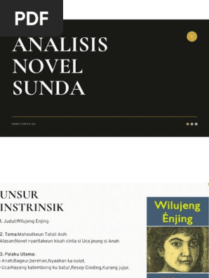 Analisis Novel Wilujeng Enjing
