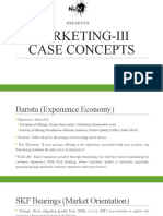Marketing-III Case Concepts