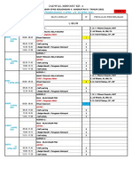 Jadwal DL Angkatan II