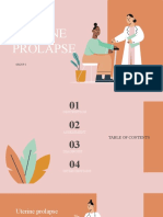 Uterine Prolapse: Group 3