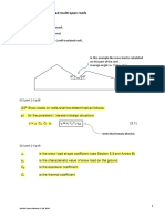 Calculation of Snow Load Multi-Span Roofs