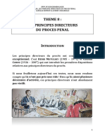 08 Les Principes Directeurs Du Procès Pénal