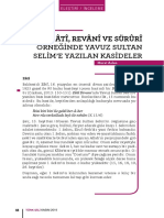 10 Murat Aslan Zâtî Revânî Ve Sürûrî Örneği̇nde Yavuz 12 2