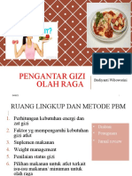 Pengantar Gizi Olah Raga - S2 IOR