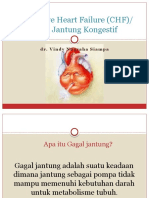 Congestive Heart Failure (CHF) / Gagal Jantung Kongestif: Dr. Vindy Nugraha Siampa